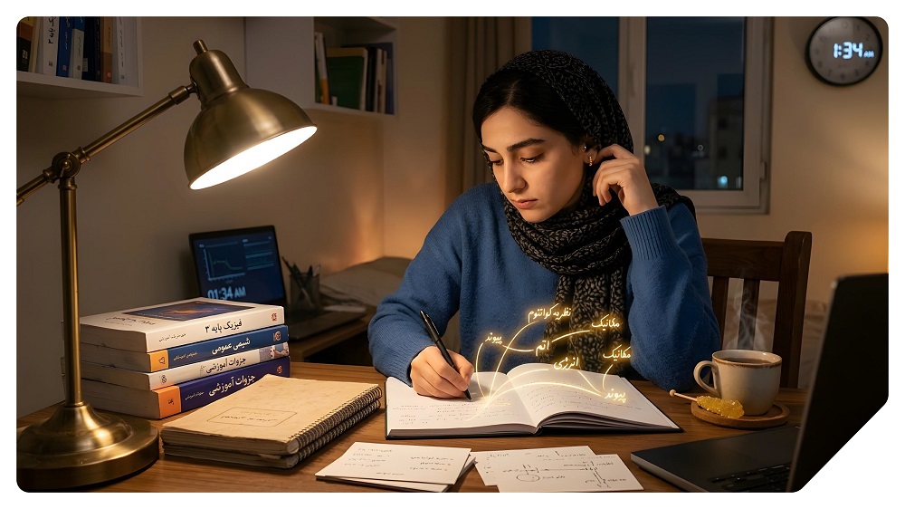 تقویت حافظه برای کنکور