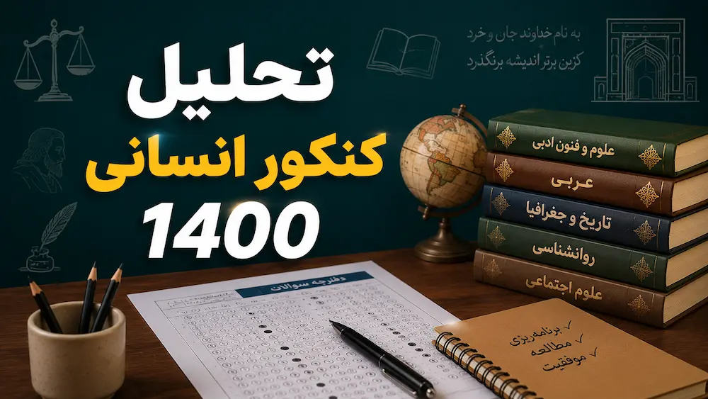 تحلیل کنکور انسانی 1400